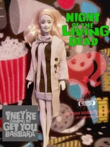 MUÑECA DE TERROR PERSONALIZADA Night Of The Living Dead Barbra como nueva - Imagen 1 de 2
