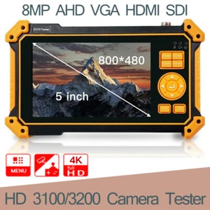 Probador de CCTV HD3100/3200 5 pulgadas seguridad 8 MP AHD VGA HDMISDI cámara probador monitor - Imagen 1 de 17