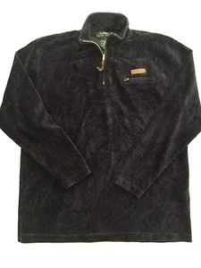 LAUREN RALPH LAUREN Petite Women’s Navy Corduroy Half Zip Pullover Size P/M - Picture 1 of 4