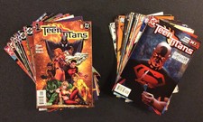 TEEN TITANS #1 - 46 Comic Books FULL RUN Geoff Johns FLASH Superboy DC HEROES