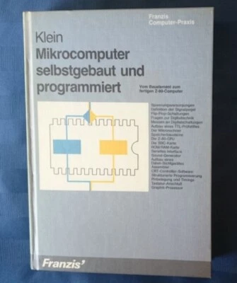 Mikrocomputer selbstgebaut und programmiert. Franzis Computer Praxis NEU  - Bild 1 von 2