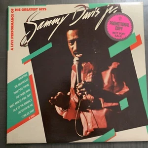 Sammy Davis Jr - Greatest Hits Live Performance PROMO Vinyl LP Clean! VG++ - Picture 1 of 4