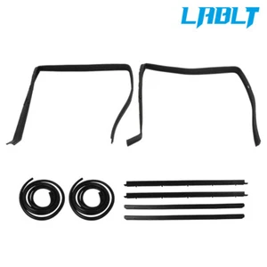LABLT Door Seal Kit Set Matte Black For Chevy S10 Blazer GMC S15 Jimmy 1983-1994 - Foto 1 di 12