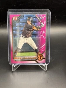 2022 Bowman - Prospects Pink Border #BP-110 Diego Velasquez /299 - Picture 1 of 2