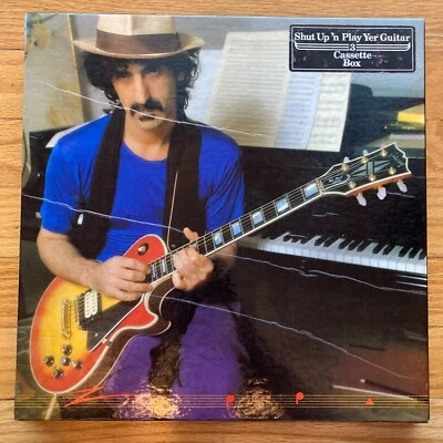 1981 FRANK ZAPPA "SHUT UP 'N PLAY YER GUITAR" 3xCASSETTE TAPE BOX SET avant rock - Image 1 of 4