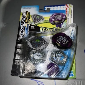 Beyblade Burst Turbo SlingShock Tornado-X Yegdrion Y4 y Morrigna M4 Paquete Doble Nuevo - Imagen 1 de 18