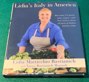 Lidia's Italy in America by Lidia Bastianich - SIGNED - 1st/1st HC DJ - 2001 - Picture 1 of 14