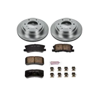 PowerStop Disc Brake Kit - Rear - Fits Mitsubishi Montero 2001-2006 OE Stock Rep - Image 1 of 4