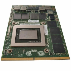 DELL NVIDIA GTX675m DDR5 2GB Video Card FOR ALIENWARE MSI CLEVO N13E-GS1-A1 - Picture 1 of 3