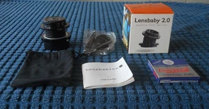 Lensbaby 2.0 Mount f/Olympus OM Selective Focus SLR Lens Guide LEL2M00M LB20M - Picture 1 of 8