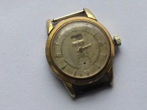 1940's Ultra Rare Cornavin Big Date 32mm Original Dial Non Working Watch - Picture 1 of 8