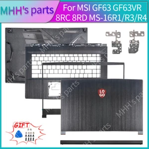 Funda Carcasa Portátil Para MSI GF63 GF63VR 8RC 8RD MS-16R1/R3/R4 Cubierta Trasera/Bisel - Imagen 1 de 16