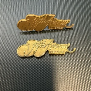 1982-89 Chrysler Fifth Avenue Side Pillar Emblem Badge Logo - Picture 1 of 12