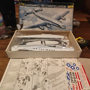 NUEVO 1:72 Heller Lockheed L-749 Constellation Model Kit 310 (1982) caja tiene artículos - Imagen 1 de 7