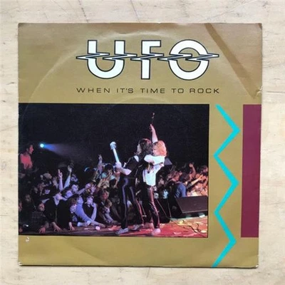 UFO WHEN ITS TIME TO ROCK 7" 1983 WITH EVERYBODY KNOWS - corner crease UK - Image 1 of 2