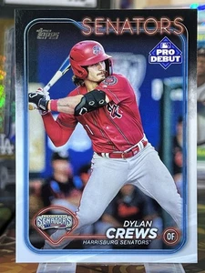 2024 Topps Pro Debut #PDC-128 Dylan Crews Chrome - Picture 1 of 2