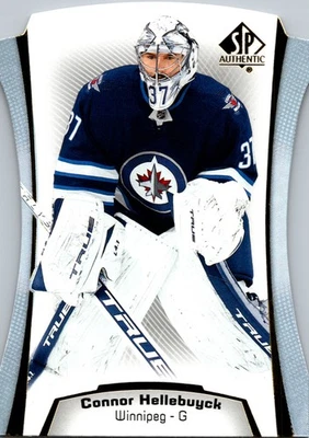 Connor Hellebuyck Jets SP Authentic 2021-22 #DC-13 Hockey NM - Image 1 of 2