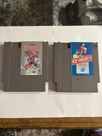 Blades of Steel & Ice Hockey NES Bundle Lot