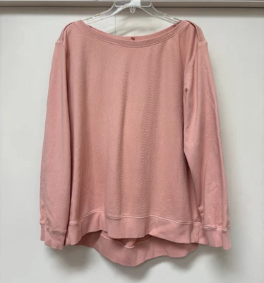 Sudadera Pullover Lou & Grey Melocotón Plisado Espalda XL Foto 1 de 4