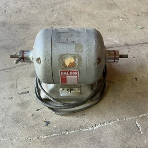 Baldor Model 221 Dental Polishing Lathe 1/6hp 2-Speed - Picture 1 of 6