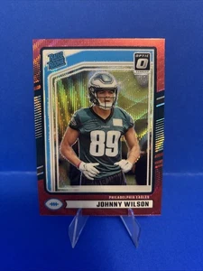 2024 Donruss Johnny Wilson Optic Rated Rookie Preview Red Wave #307 - Picture 1 of 2