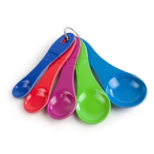Architec EcoSmart Purelast Measuring Spoons, 5 Piece Set, 1/4, 1 t, 1/2 T,... - Picture 1 of 1