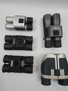 Restposten x5 Ferngläser Konvolut - getestet & funktionsfähig - gemischte Marken - guter Zustand - Bild 1 von 6