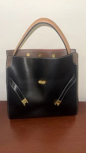 Tory Burch Lee Radziwill Large Double Bag Black - Picture 1 of 5