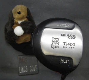 Lynx Black Cat Ti400 10.5° Driver Regular Graphite Shaft Golf Pride Grip & HC - Picture 1 of 5
