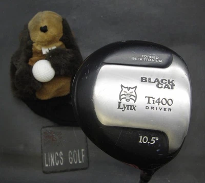 Lynx Black Cat Ti400 10.5° Driver Regular Graphite Shaft Golf Pride Grip & HC - Image 1 of 4