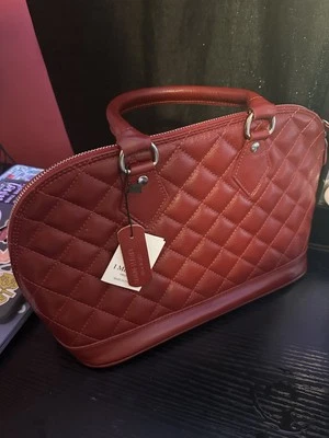 Cartera de cuero italiano genuino  Foto 1 de 2