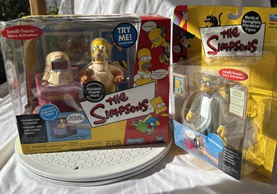 Central nuclear de Los Simpson Homer Simpson con compañeros de juego Smithers NUEVA (34D) Foto 1 de 4