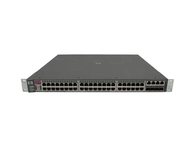 HP Switch ProCurve 3400cl 48x 1Gb 4x SFP Combo 1Gb orecchie rack gestite J4906A - Immagine 1 di 4