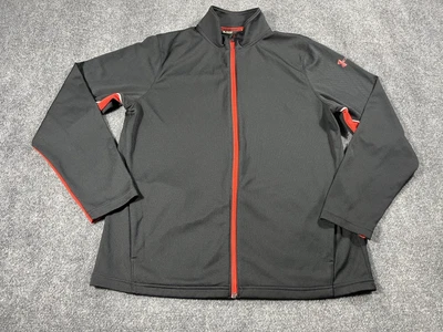 Chaqueta Under Armour Para Hombres XL Calce Suelto Ligera Ropa Atlética Gimnasio Correr Cremallera Foto 1 de 4