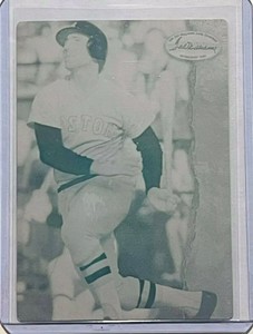 1/1 RICO PETROCELLI 1994 TED WILLIAMS CARD PRINTING PLATE BOSTON RED SOX 1 OF 1