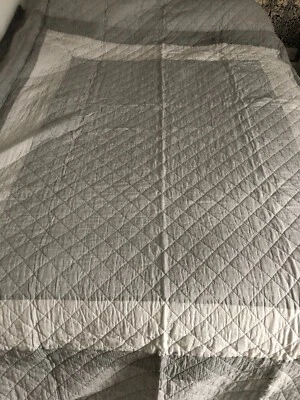 Cotswold The Lyndon Company Woodbridge Bedspread Grey 200 X 230 CM