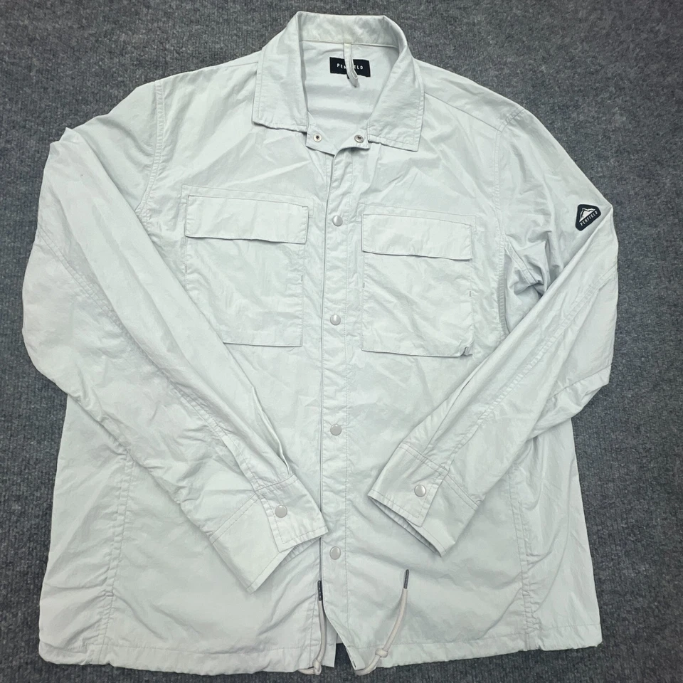 PENFIELD Windbreaker Jacket Mens Large Snap Front Nylon Water Wind Resistant - Image 1 of 4