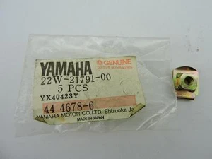 22W-21791-00 NOS Yamaha Nut WR200 YTZ250 YZ125 YZ250 YZ80 Competition Y315c - Picture 1 of 1
