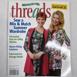 Threads Magazine June July 2011 Sleeve-Fitting; Vintage Details; Summer Wardrobe - Picture 1 of 3