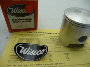 New Wiseco 433P8 Suzuki RM 250 .080 mm Oversized Piston & Rings - Picture 1 of 2