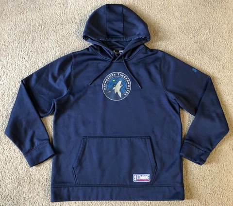 Under Armour Combine Minnesota Timberwolves Hooded Sweatshirt - Size XXL Cover