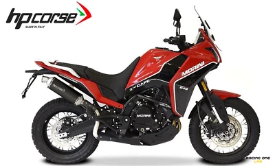 TERMINALE DI SCARICO HP CORSE SP-1 TITANIO OMOLOG. EURO5 MOTO MORINI X-CAPE 650 Foto 1 de 2