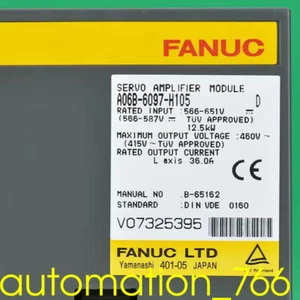 New FANUC A06B-6097-H105 Servo Drive Via FedEx or DHL - Picture 1 of 3
