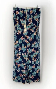 Hayden LA Los Angeles ärmelloser Jumpsuit geblümt mit Taschen Größe L - Bild 1 von 7