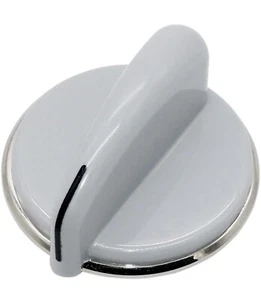 WH01X10462 GE OEM Control Knob For Washer Or Dryer- Gray, WE01X20380 - Picture 1 of 5