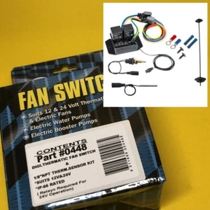 Davies Craig 0448 Thermo radiator fan controller + 1/8 NPT sensor 12/24V Digital - Bild 1 von 3
