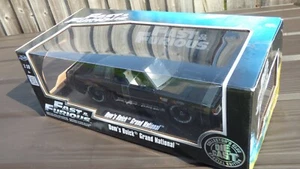 1:18 Fast Furious Buick Grand National 1987 Toretto Toy Car Rare Collectible - Picture 1 of 24