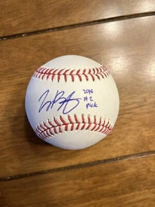 Joey Bart Signed Rawlings OML Autograph Baseball Draft Inscr Giants PSA Auth - Picture 1 of 2