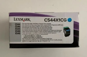 original lexmark c544x1cg lexmark c544 x 1 cg cyan lexmark x546 c546 x544 x548 - Bild 1 von 3