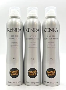 Kenra Dry Oil Control Spray #14 Medium Hold Nourishing 8 oz-3 Pack - Picture 1 of 1